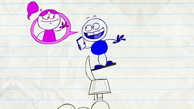 Pencilmate Loses Signal -in- CLIMB AND PUNISHMENT - Pencilmation Cartoons