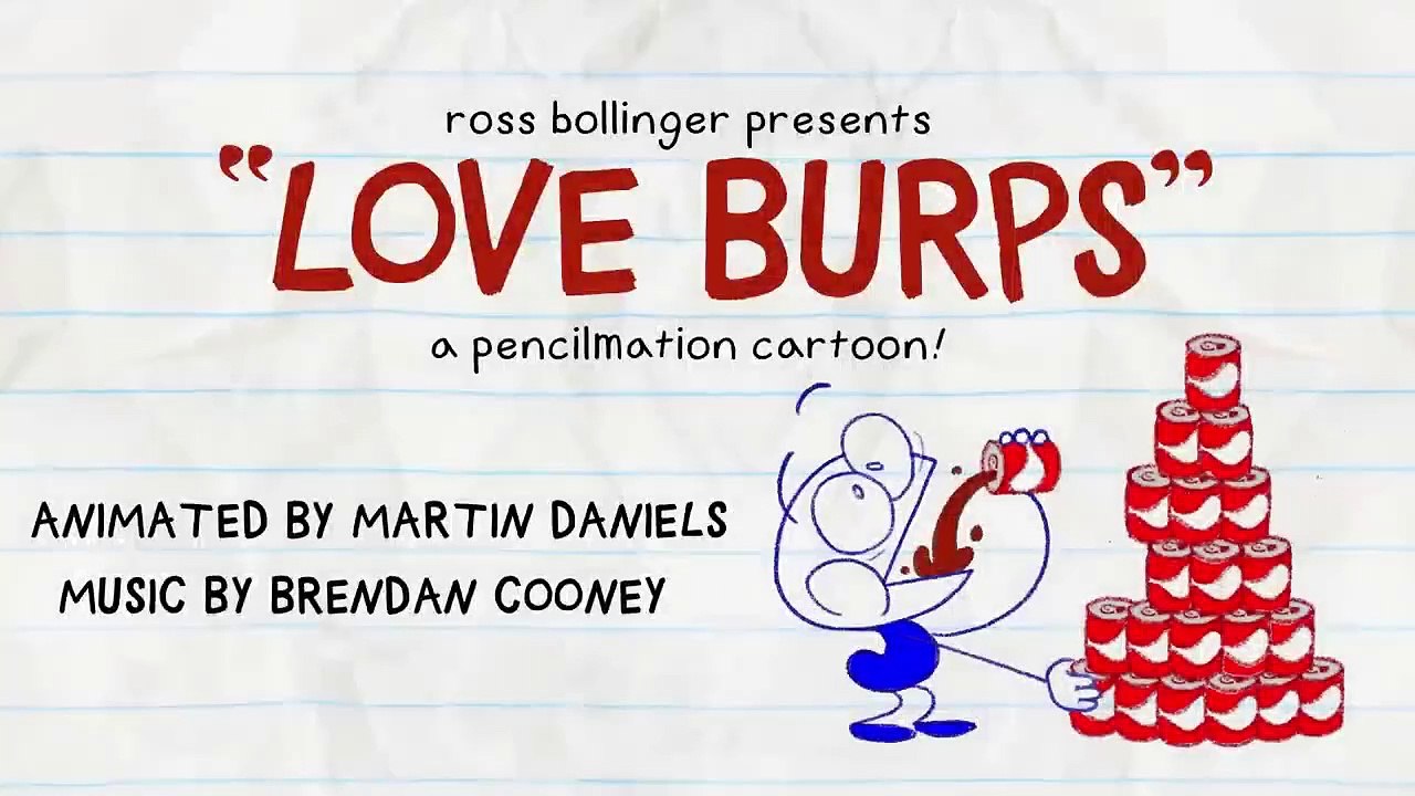 Pencilmate Gets Burped On_ -in- LOVE BURPS - Pencilmation Cartoons