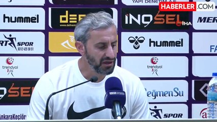 Serkan Özbalta: 'Oyuncularımı tebrik ediyorum, maçı ciddiye aldılar'
