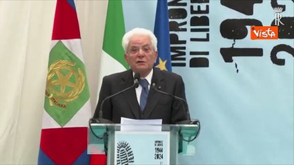 Mattarella in Carnia: "Onore a chi contribu? alla causa della libert? durante Resistenza"