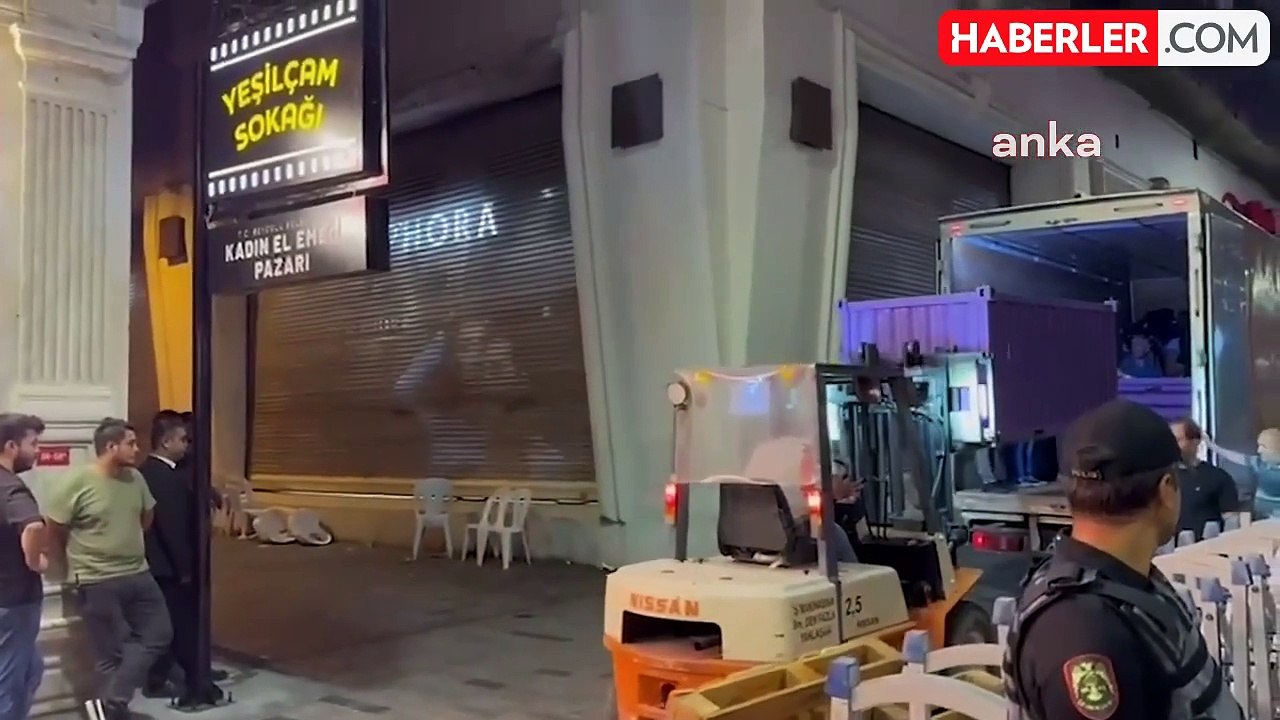 Kadın El Emeği Pazarı Baskınla Kaldırıldı