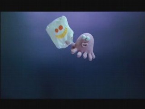 Jellyfish Plastic Bags The Animals save the planet (Aardman)