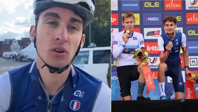Cyclisme - UEC Championships Limburg 2024 - Paul Seixas en bronze chez les Juniors : Ils m'ont bien eu au dernier kilomètre...