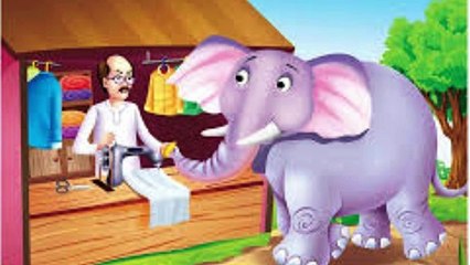 हाथी और दर्जी की मजेदार कहानी |The Elephant And The Tailor Story |  Moral Story in Hindi |