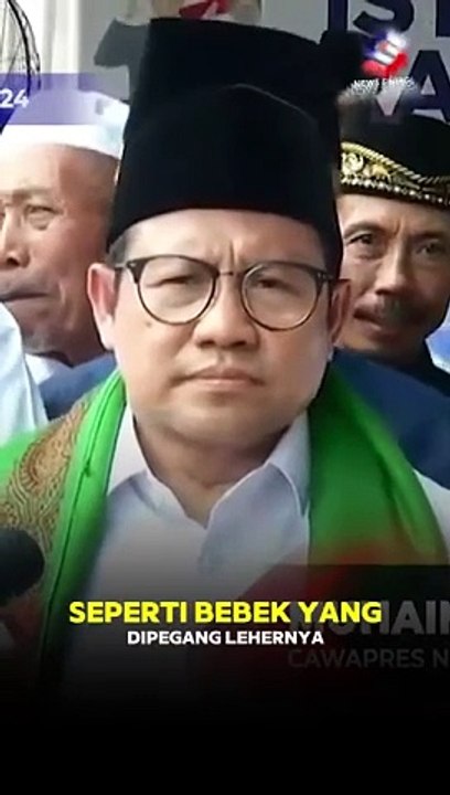 CAK IMIN TANGGAPI PERNYATAAN MAHFUD '' YANG MUDAH DIKENDALIKAN SEPERTI BEBEK YANG DIPEGANG LEHERNYA