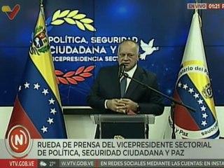 Vpdte. Sec. Diosdado Cabello: Una de las rutas para traer el armamento era un servicio de encomienda