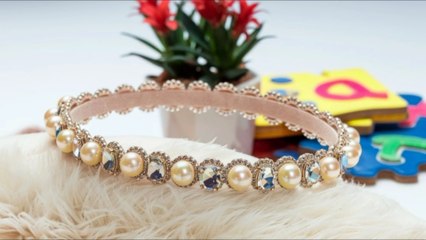 DIY Hairband  | DIY pearl Headband