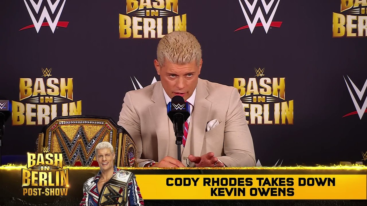 Cody Rhodes discusses a match with Randy Orton_ WWE Bash in Berlin 2024 Post-Show highlights
