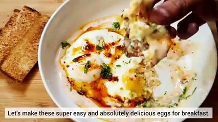"Turkish Eggs Breakfast Delight"