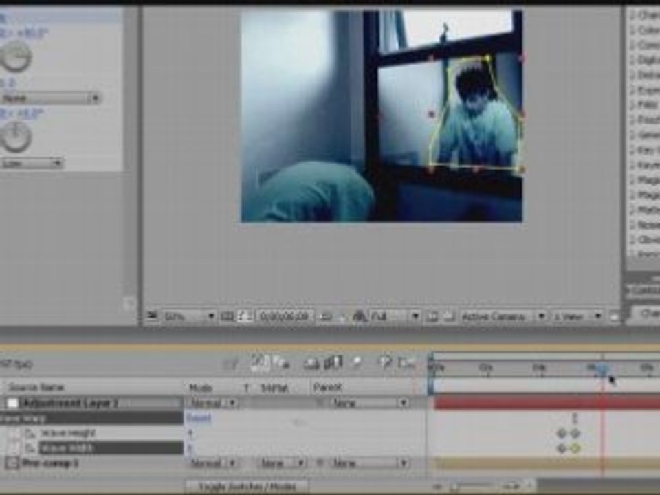 Tuto After Effetcs - Ghost in the Mirror Effect