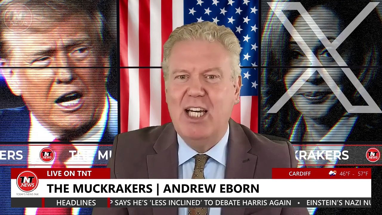 Musk claims Harris used an ear piece  during Trump debate "very crooked" - THE MUCKRAKERS WITH ANDREW EBORN & ERROL MUSK