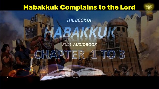 Holy Bible Habakkuk chapter 1 to 3 Contemporary English Version