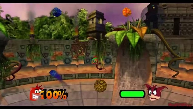 Crash Bandicoot; L'Ira di Cortex (ITA) - Parte 3; Crunch con Elementale di Roccia [Boss #1]
