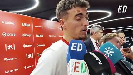 Pedrosa, feliz por la primera victoria del Sevilla FC