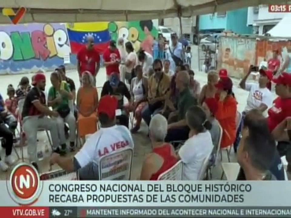 Caracas | Habitantes participan en Asamblea Popular en busca de nuevas transformaciones