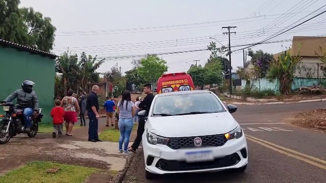 Motociclista fica ferido em acidente de trânsito no bairro Morumbi