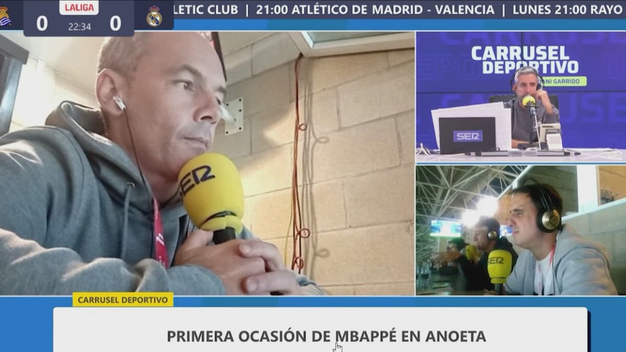 Así contó Carrusel Deportivo la lesión de Brahim Díaz en el Real Sociedad vs Real Madrid