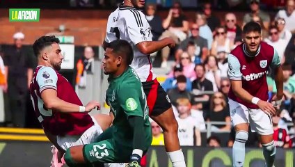 Raúl Jiménez anota en empate del Fulham ante el West Ham