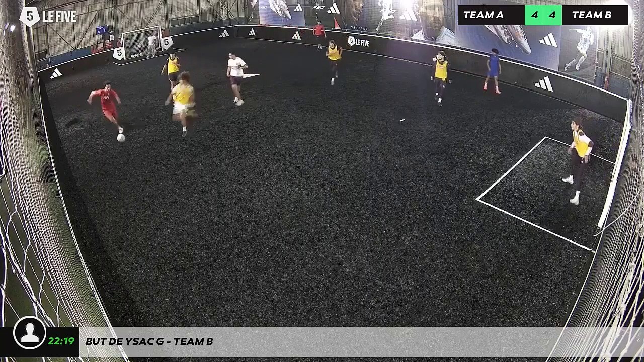 But de Ysac G - Team B