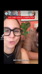 zio Ciro usa il computer