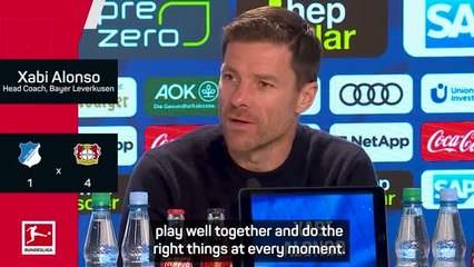 'Result doesn't matter' - Alonso on Leverkusen's 4-1 win at Hoffenheim