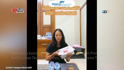 Konsumsi PON Aceh 2024 Diprotes Atlet