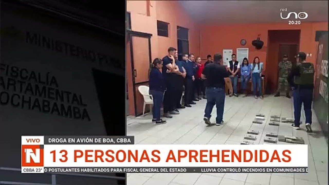 13 tripulantes de BoA se encuentran aprehendidos por el caso la droga encontrada en un avión