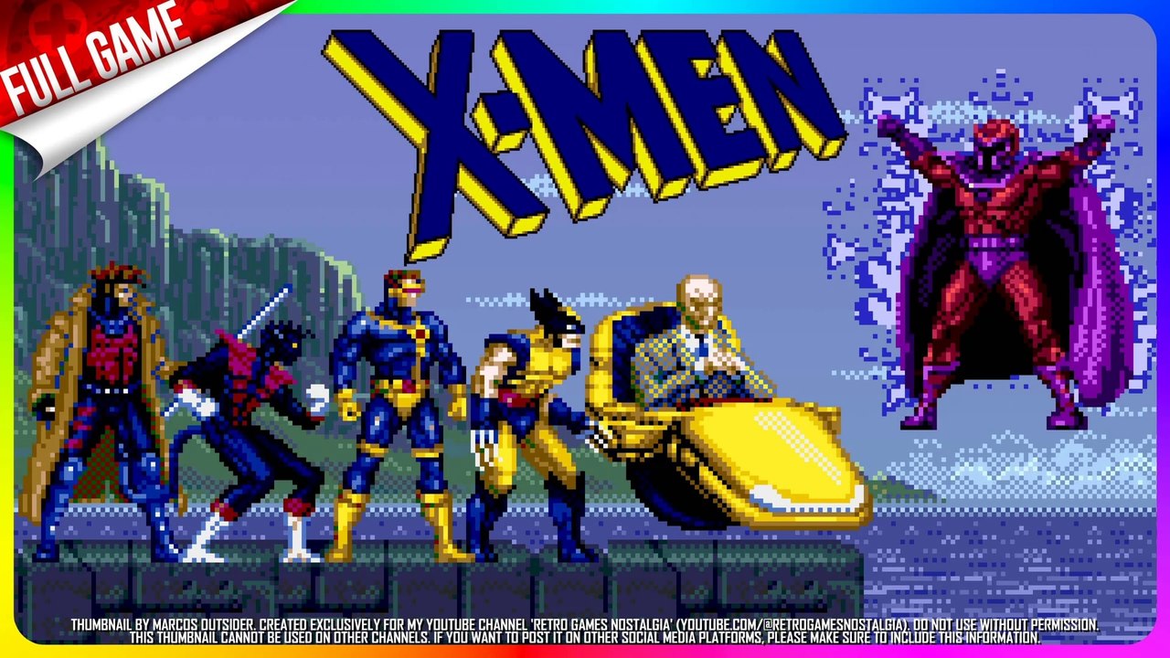 X-Men [Sega Genesis ‧ US] - video Dailymotion