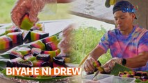 Paghahanda ng makukulay na kakanin sa Batangas, susubukan ni Biyahero Drew! | Biyahe ni Drew