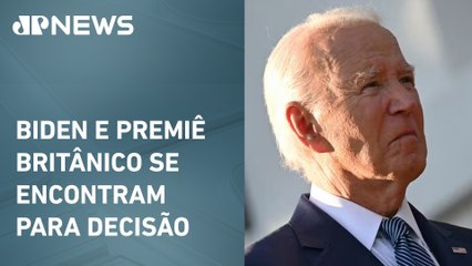 Скачать видео: Aliados ocidentais da Ucrânia avaliam liberar o uso de mísseis contra a Rússia