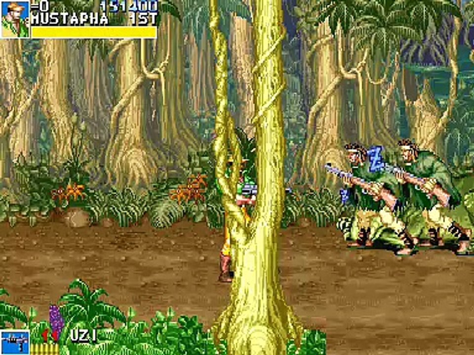 Cadillacs and Dinosaurs online multiplayer - arcade