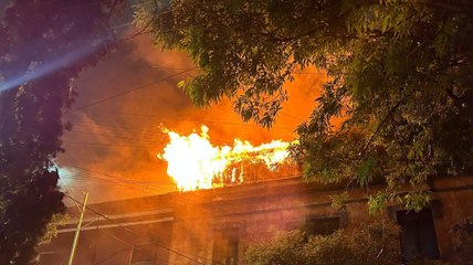 CDMX: El fuego se hace presente en el Centro Histórico a un día del Grito de Independencia