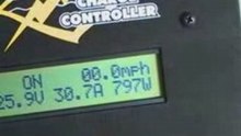 wind turbine Whisper 100 operating at full power!