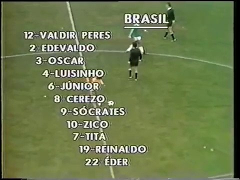 Eliminatórias Copa do Mundo 1982 Bolívia x Brasil (Grupo 1) com Luciano do Valle (Globo) Jogo completo