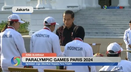 Presiden Jokowi Berikan Bonus untuk Atlet Paralympic Games Paris 2024