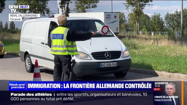 L'Allemagne rétablit des contrôles sur l'ensemble de ses frontières à partir de ce lundi