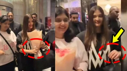 Aishwarya Rai With Aaryadhya Spotted Without Wedding Ring At SIIMA Awards Video, Public Troll