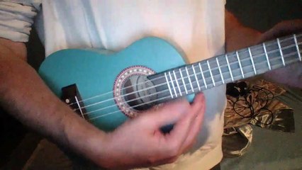 Ukulele One Chord Ghost Blues Licks over C7