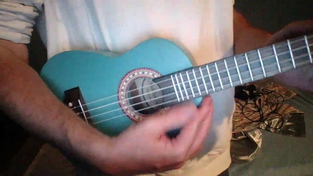 Ukulele One Chord Ghost Blues Licks over C7