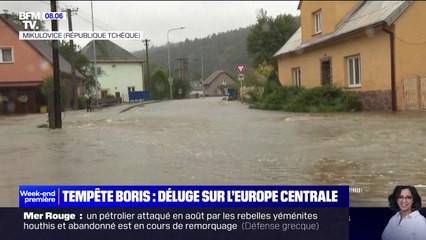 Tempête Boris: déluge sur l'Europe centrale, 100.000 pompiers mobilisés