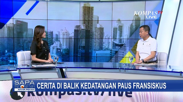 Ignasius Jonan Ungkap Cerita di Balik Kedatangan Paus Fransiskus