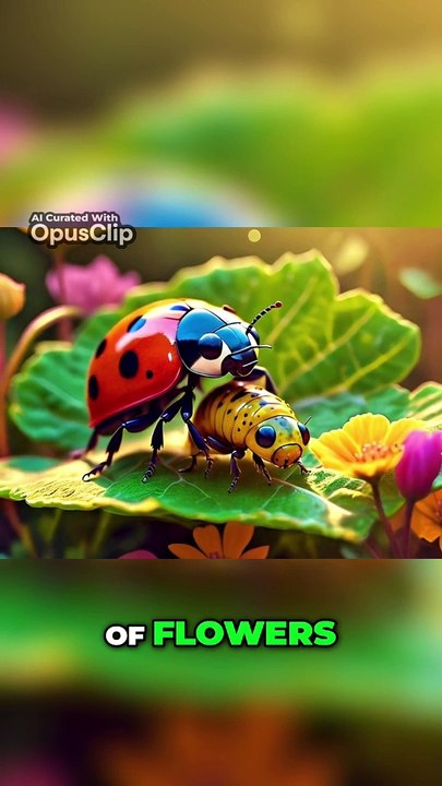 A Ladybug's Friendship- Adventures in the Garden