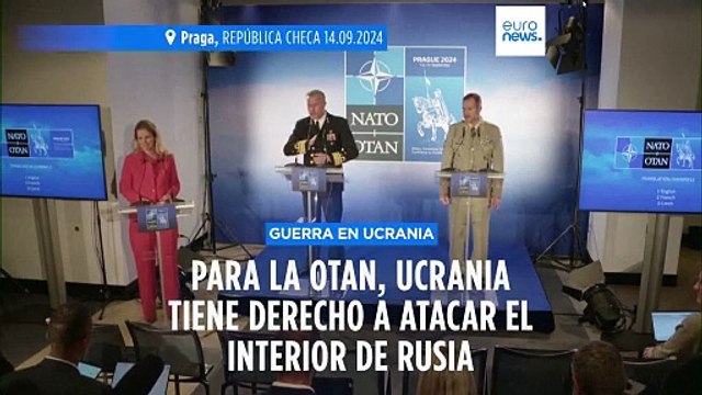 El presidente de la OTAN respalda el uso de armas de largo alcance para atacar dentro de Rusia