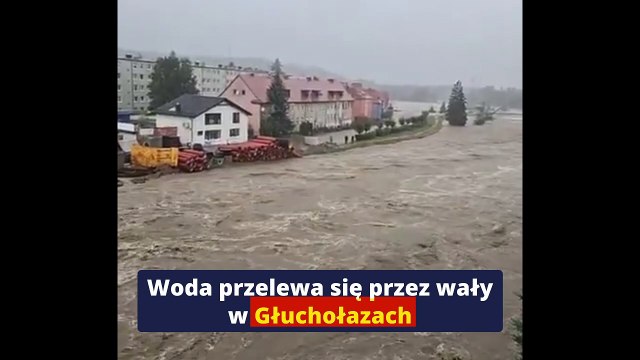 Głuchołazy pod wodą