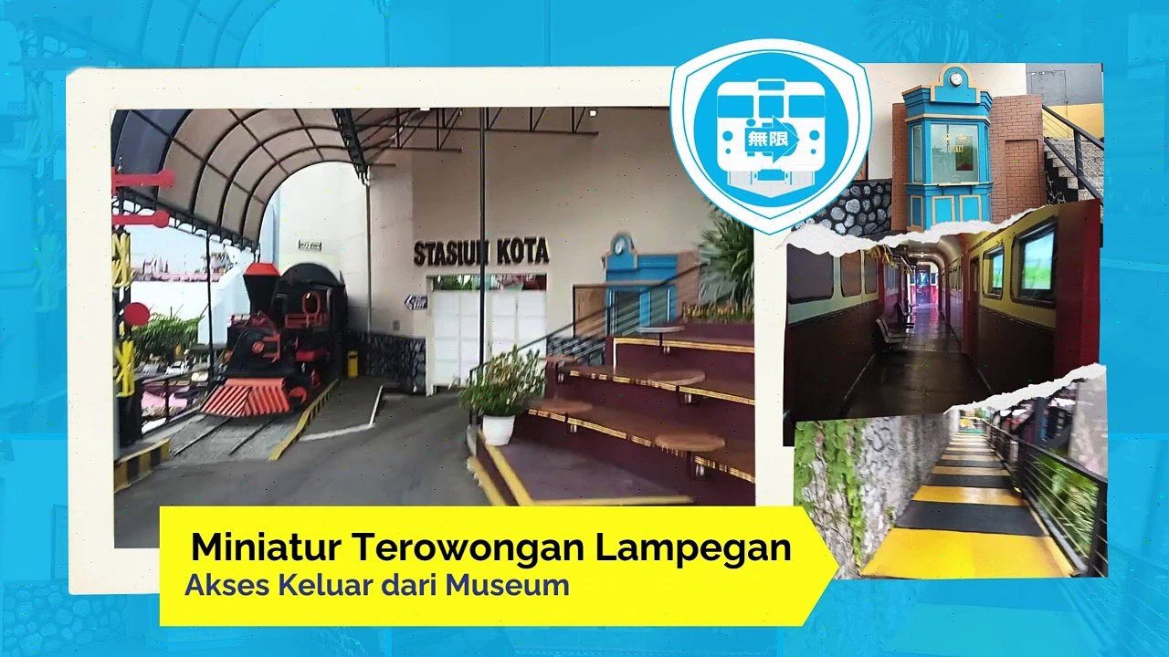 Miniatur Terowongan Lampegan : Akses Keluar Museum Angkut Malang