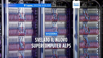 La Svizzera presenta il nuovo supercomputer Alps: alti consumi energetici, ma velocissimo