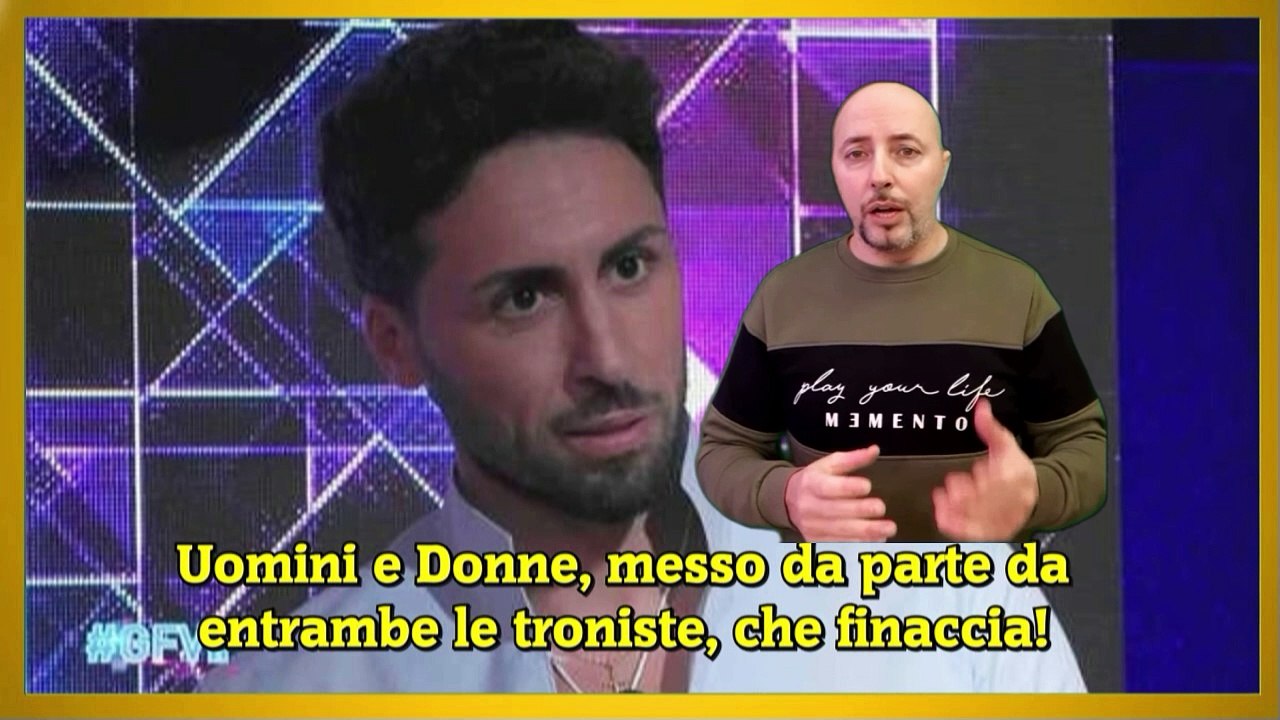 Uomini e Donne, messo da parte da entrambe le troniste, che finaccia ...