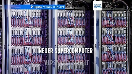 Gerade erst vorgestellt und direkt einer der leistungsstärksten Rechner der Welt: Supercomputer "Alps"