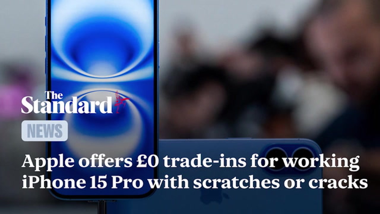 Apple offers £0 trade-ins for working iPhone 15 Pros with scratches or cracks