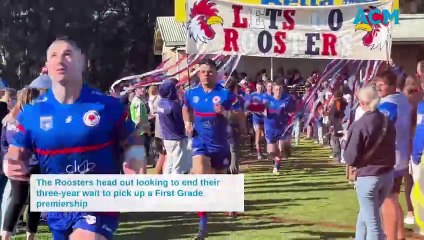 Roosters Secure First Grade Silverware 🏆